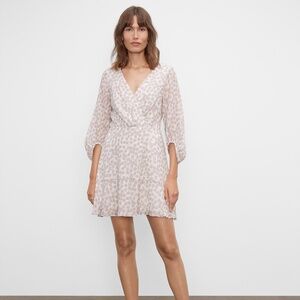 Club Monaco Short Wrap Mini Dress Size 6 NWT